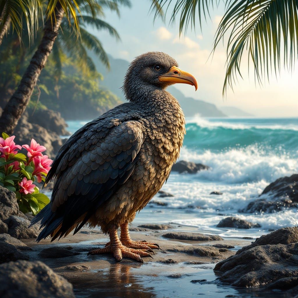 The Rodrigues Solitär  by @berly