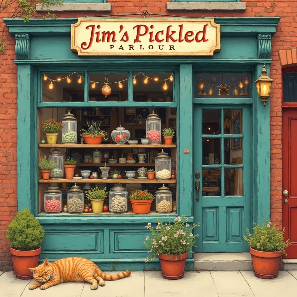Jim's Pickled Parlour  by @Camellia Lane