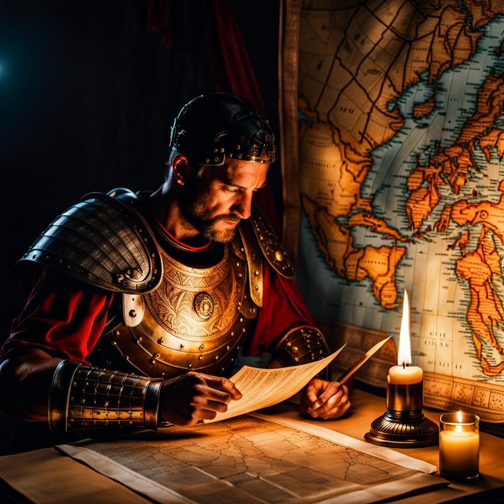 The map of the empire  by @undefined