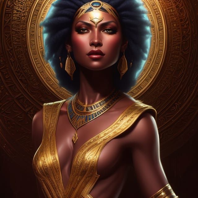 Queen of Egypt - AI Generated Artwork - NightCafe Creator