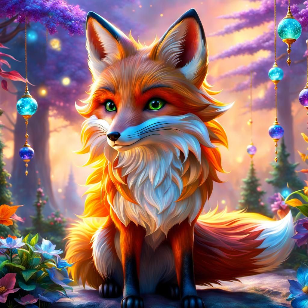 Fox - AI Generated Artwork - NightCafe Creator