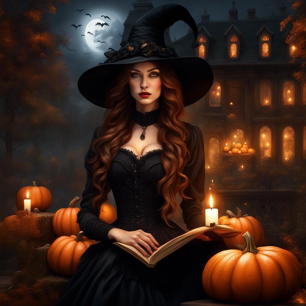 Beautiful woman very long wavy reddish brown hair brown eyes...