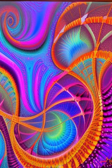 Gettin' Groovy - AI Generated Artwork - NightCafe Creator