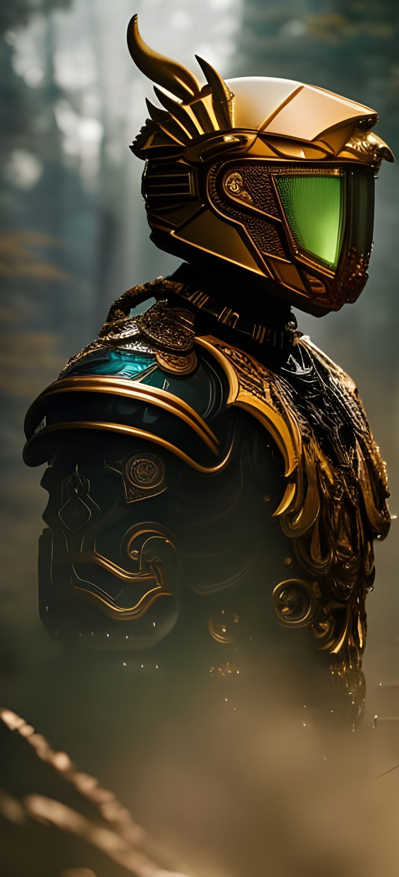 Mech Warrior  by @cyan