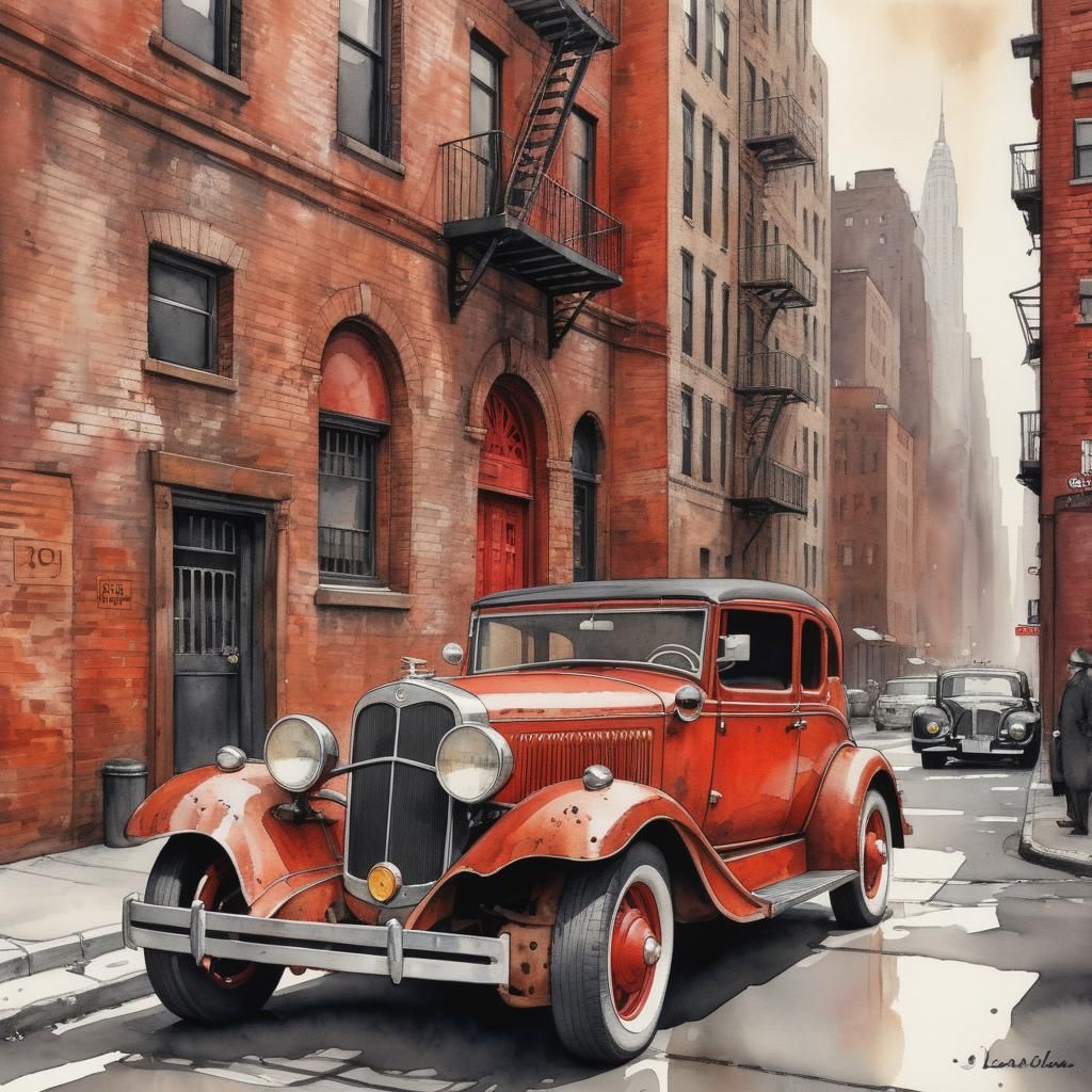 1920's car.