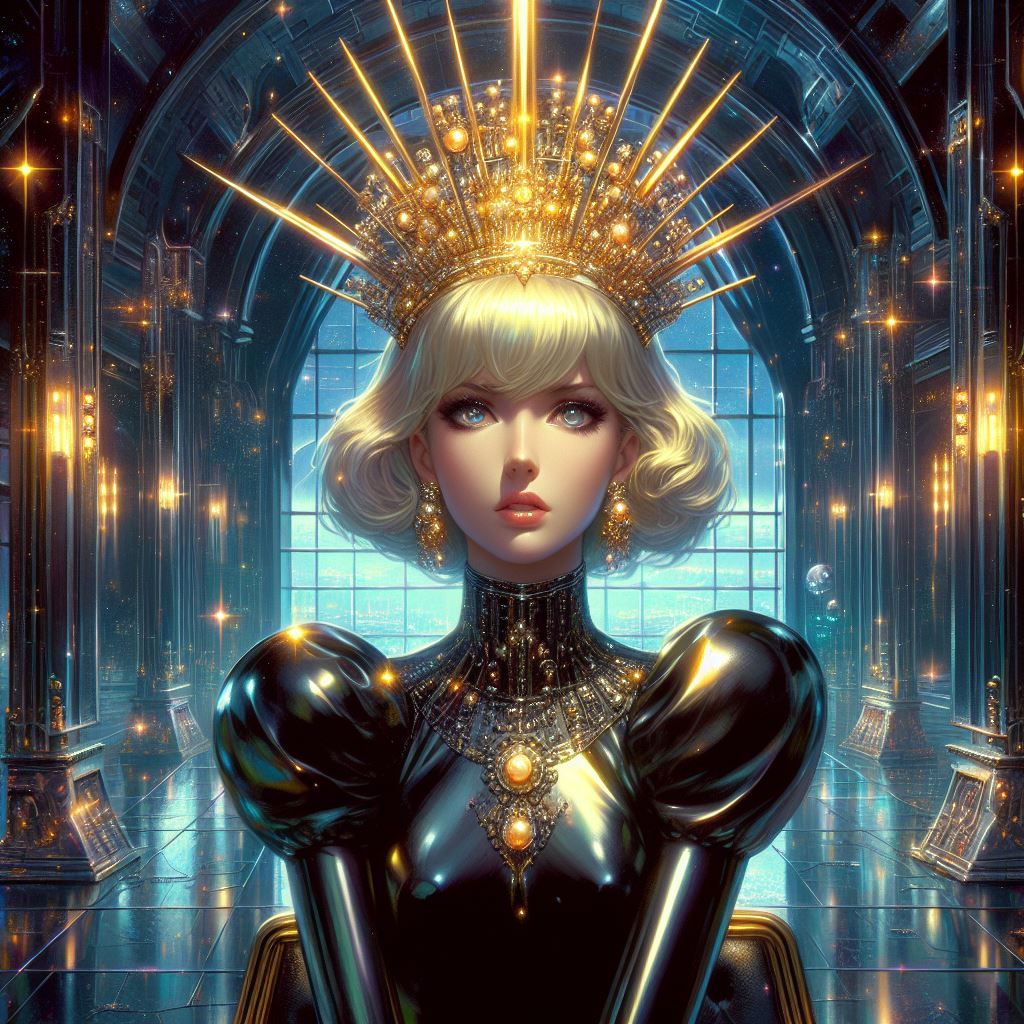 hajime sorayama retro 80s sci-fi futurism cyberpunk bowsette...