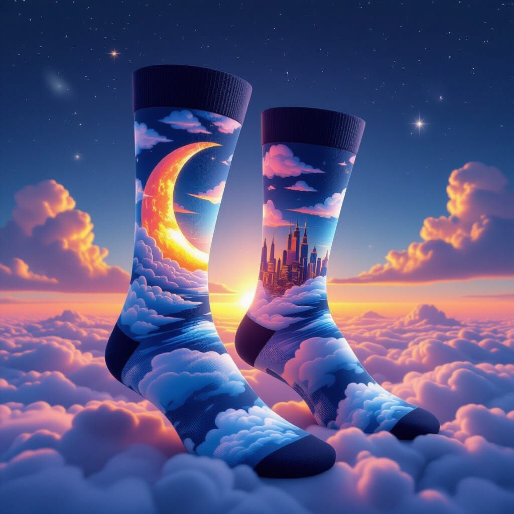 For walking on clouds  by @Elena