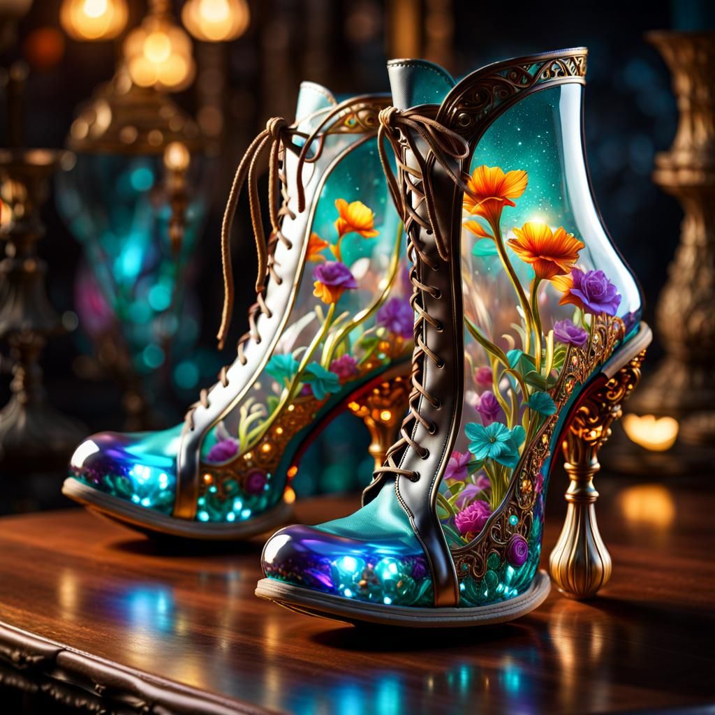Ankle Boots Magic Blossom! 👢🪄🌼  by @Tasha