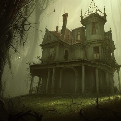 Every horror movie has that one haunted house