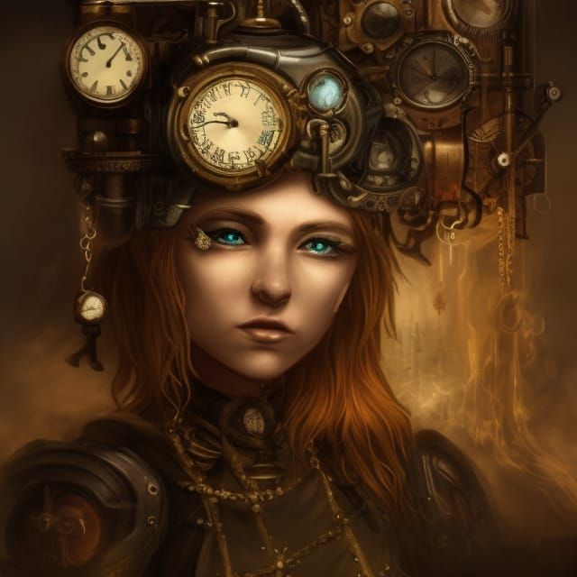 Timekeeper AI Generated Artwork NightCafe Creator