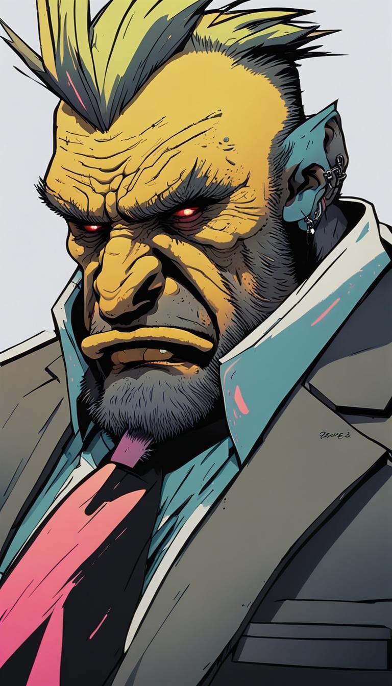 Junior from shadowrun universe