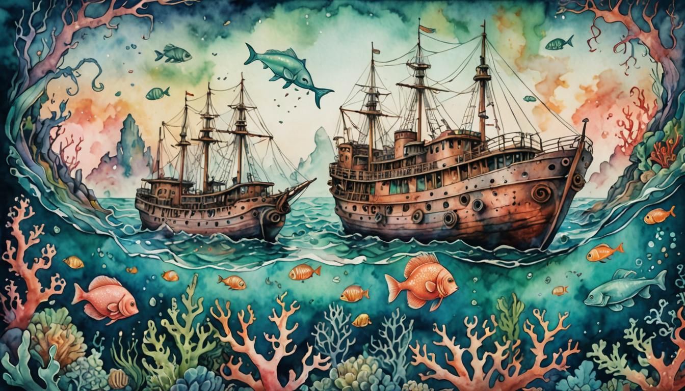Underwater Shipwrecks