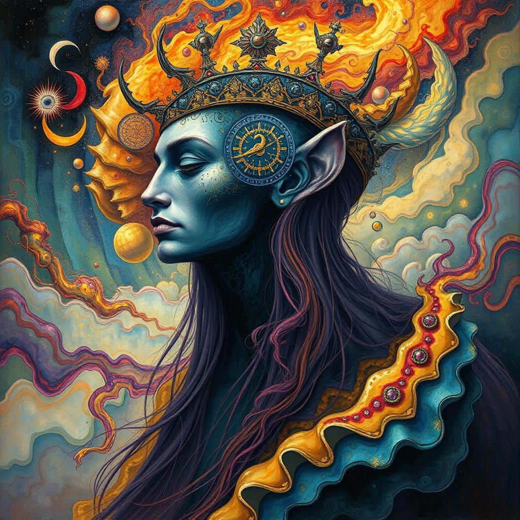 Cosmic deity  by @Calgar_the_Great