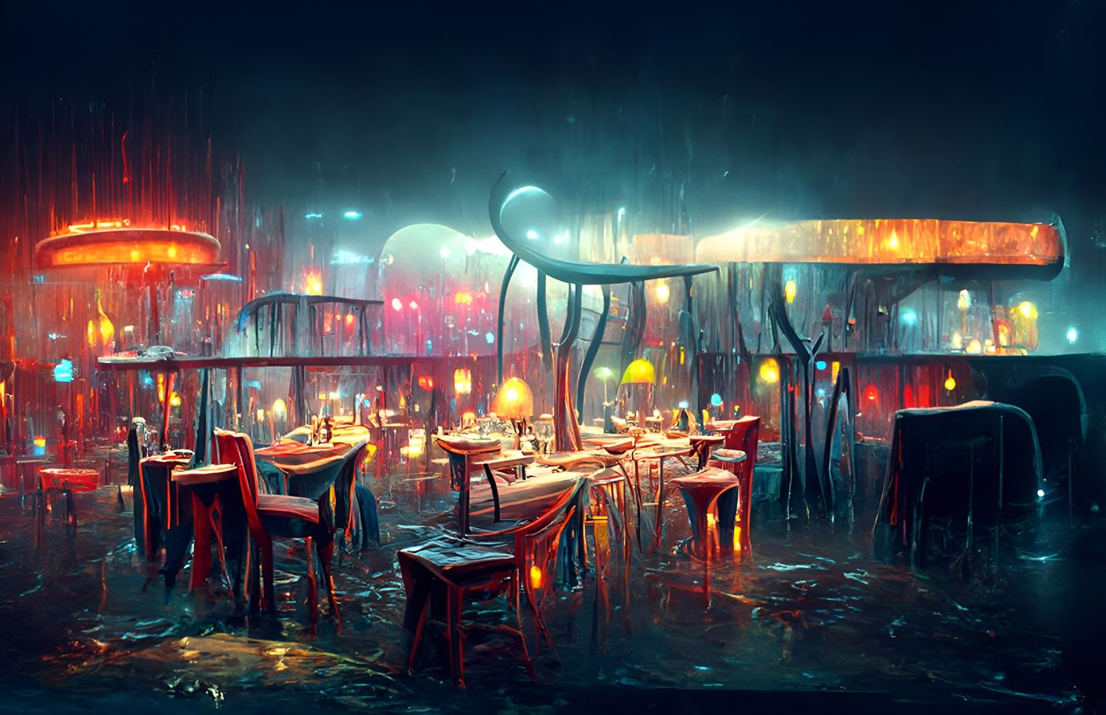 neon restaurant