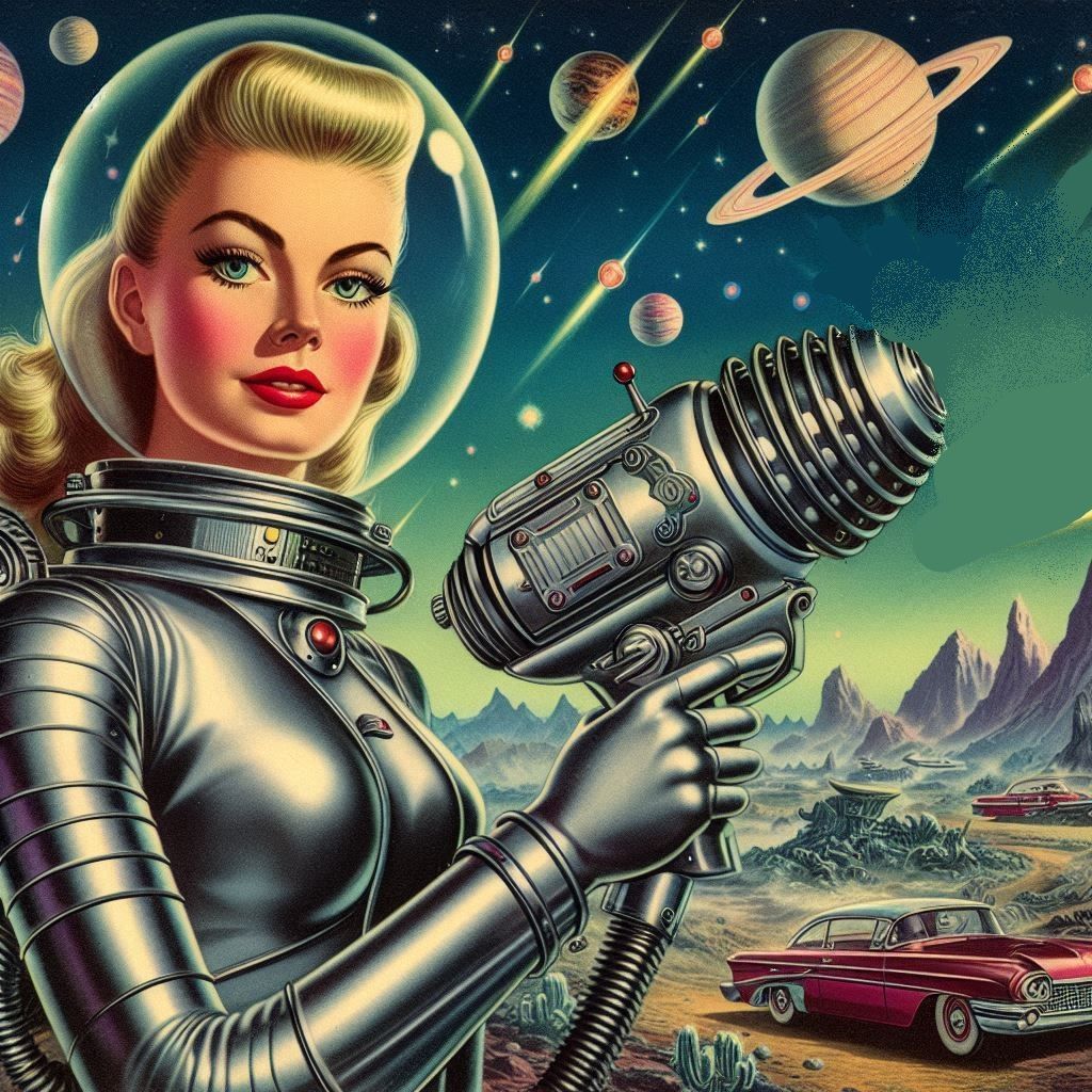Space Girl and the Studebaker of Titan