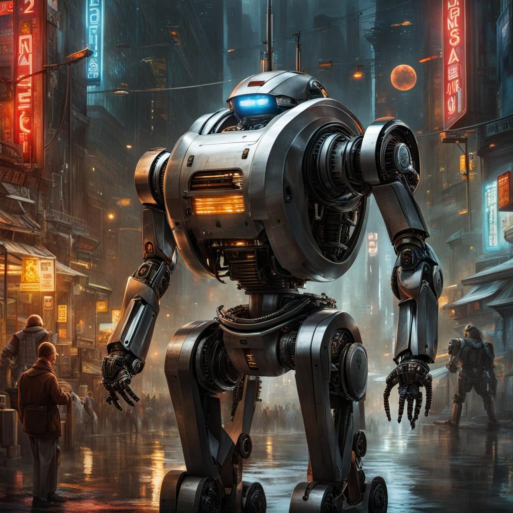 ROBOT Advanced Cience fiction.