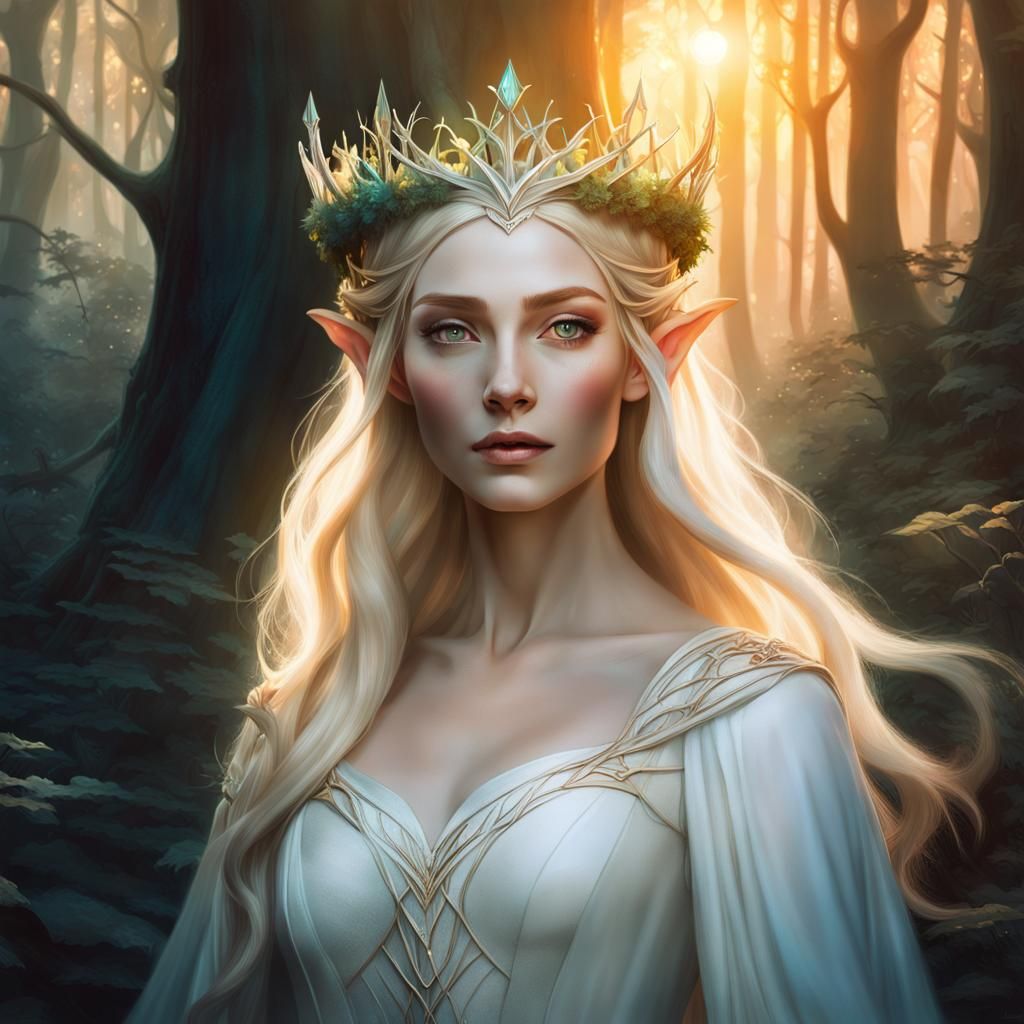 Galadriel - AI Generated Artwork - NightCafe Creator