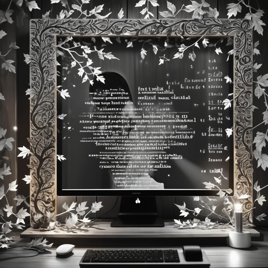 elegante tipo de letra cursiva, adornada con elementos decor...