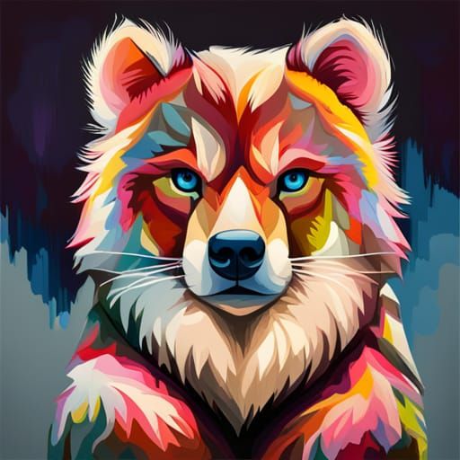 bear cat hybrid - AI Generated Artwork - NightCafe Creator