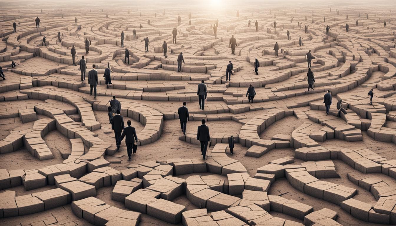 Create People overcoming adversity