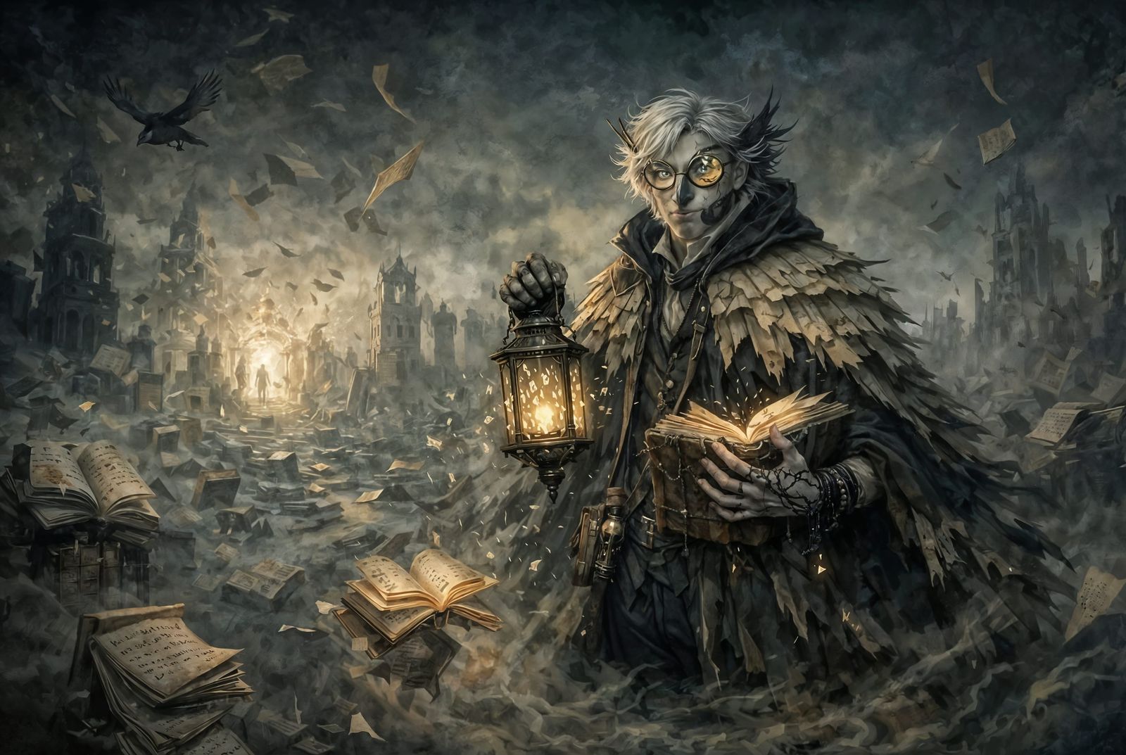 Marrow Quill: The Librarian of Lost Endings