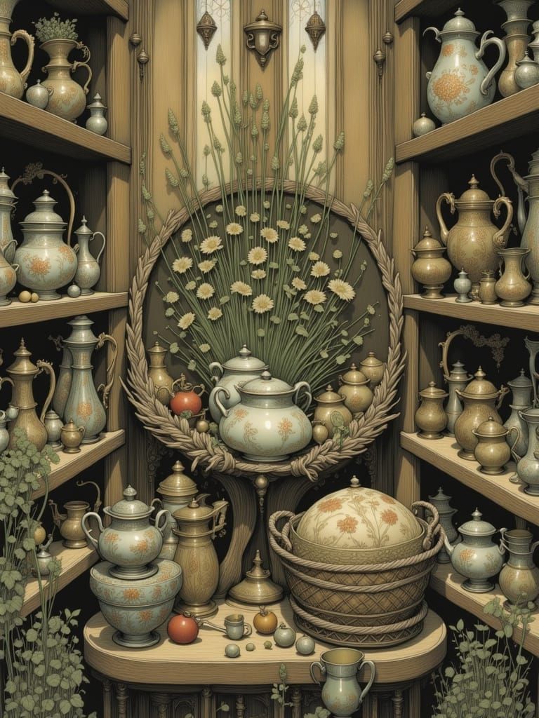 Arabic Art Writing Page with Calla Lilies