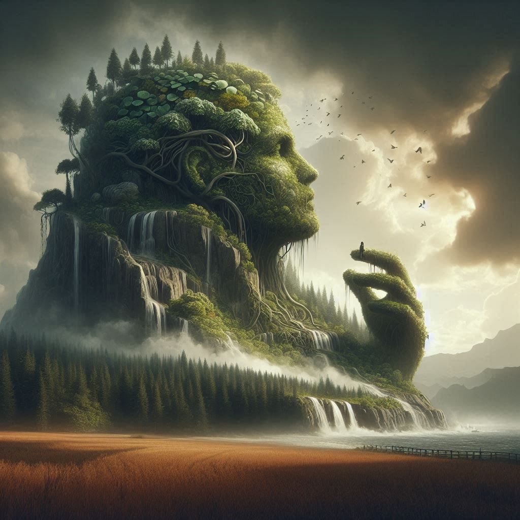 Green Muse  by @Montana Deroble