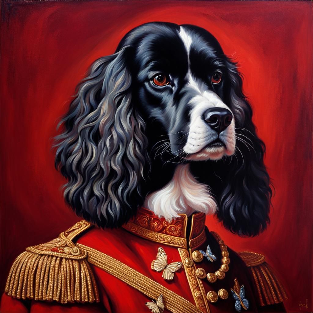 Anthropomorphic dog