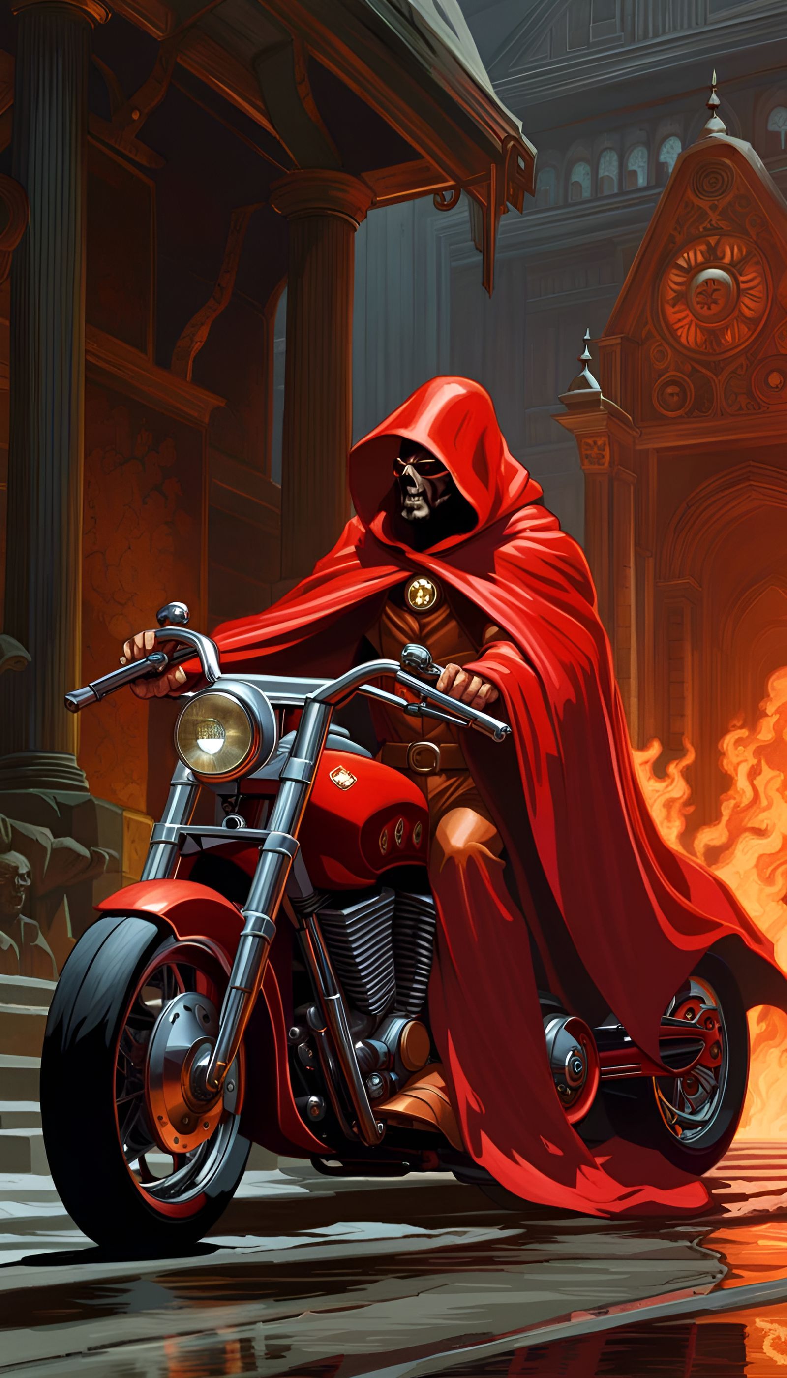 EVIL Knievel  by @rufusdinosaur