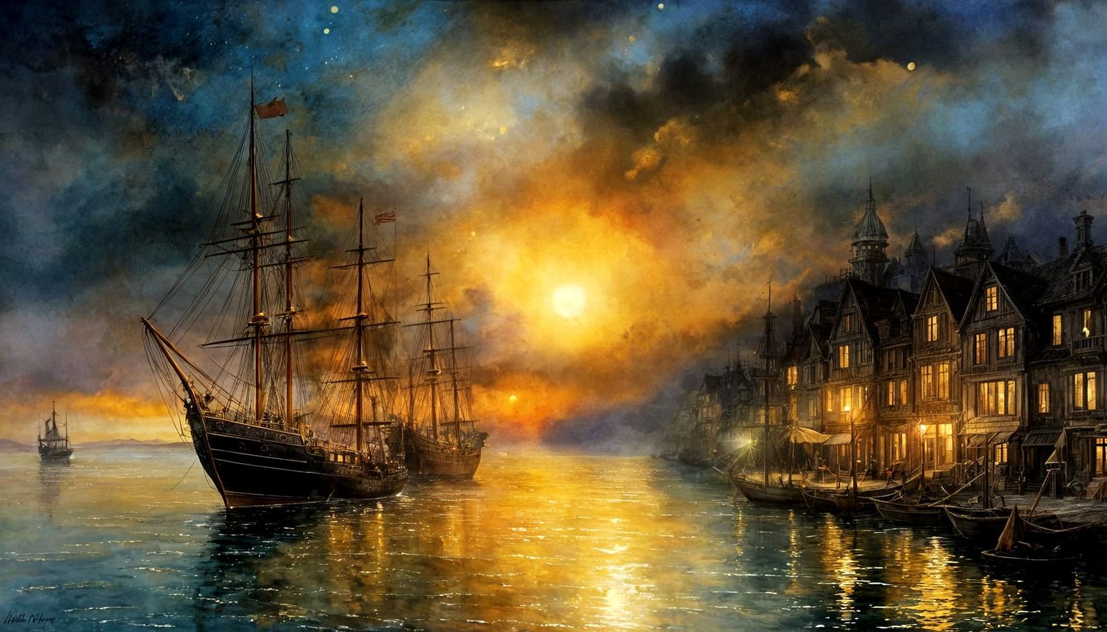   Mist and Melody of twilight  by @cutedolphin