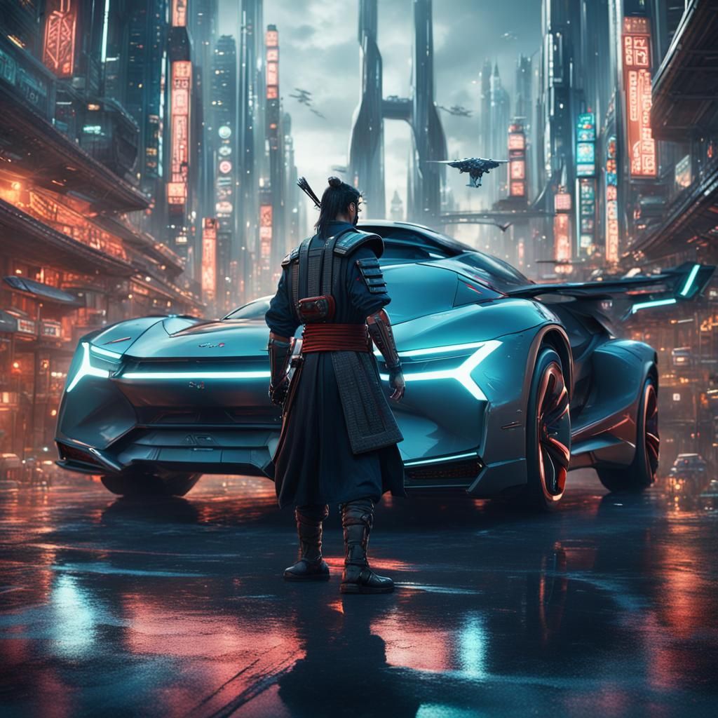 A samurai of the future