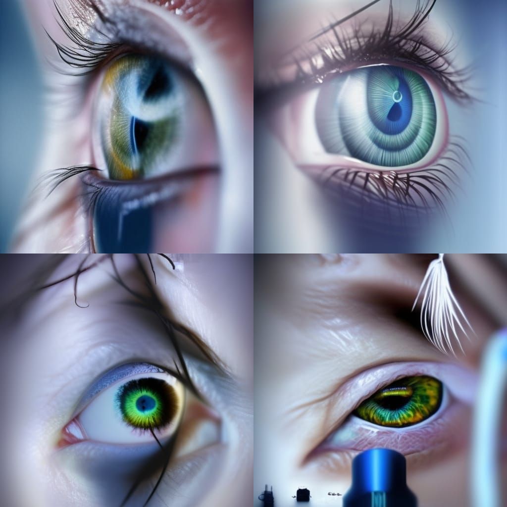 God's eye lovely hyper realistic beautiful eye