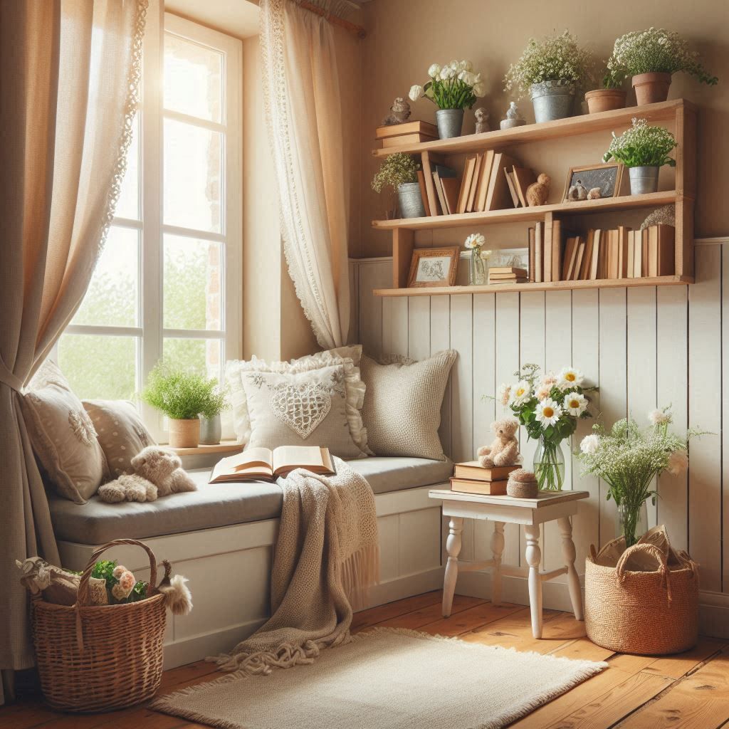 Book Nook and Window Seat