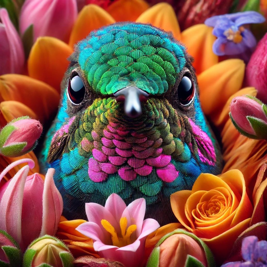 Hummingbird | 900+ DALL-E 3 prompts in my tutorials!