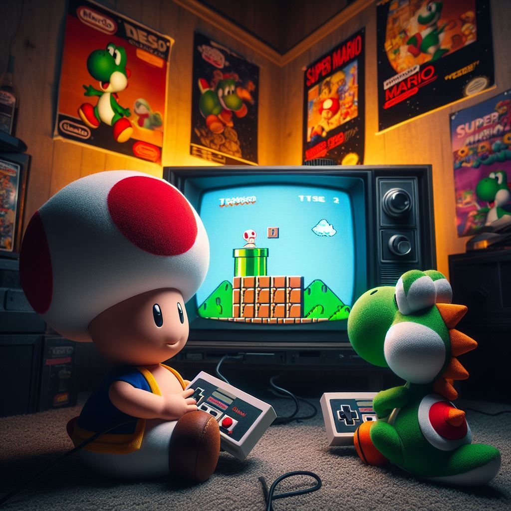 Toad and Yoshi, Gaming