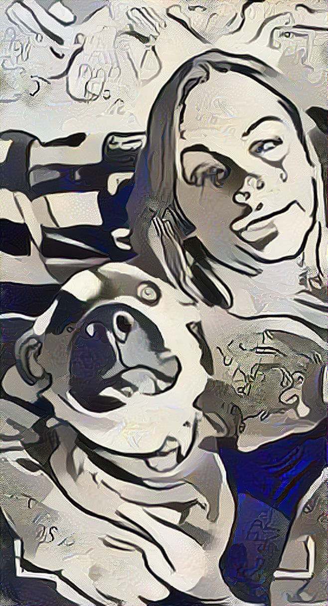 When you’re sad, hug your dog