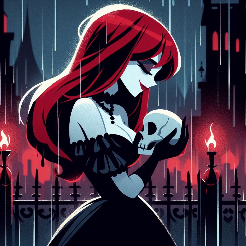 The Vampire and the Skull (Version 1)