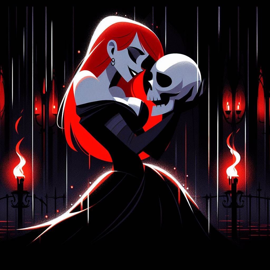 The Vampire and the Skull (Version 2)