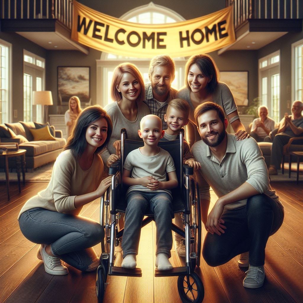 BACK HOME WITH FAMILY