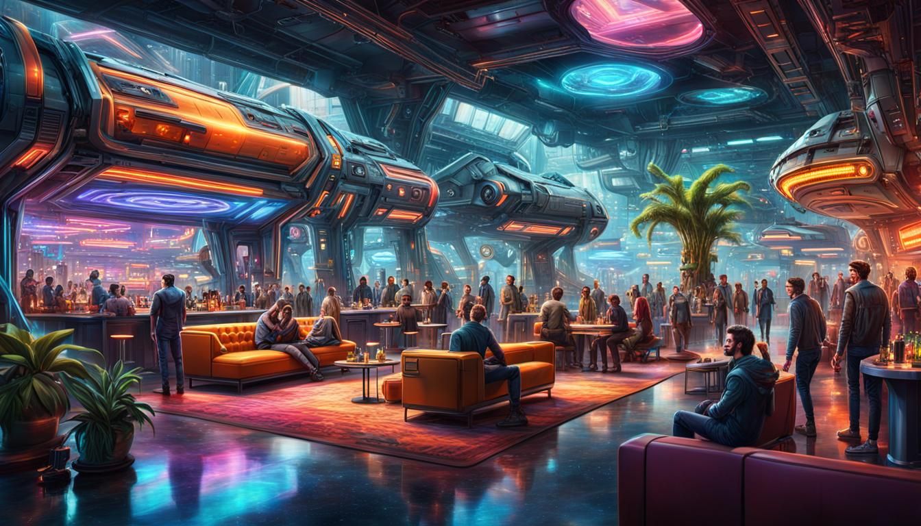 Mal inside spaceship Life in a Spaceship Daily Challenges  by @Imvlad