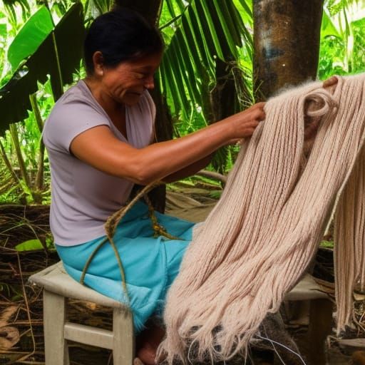 Amazon Yarn AI Generated Artwork NightCafe Creator