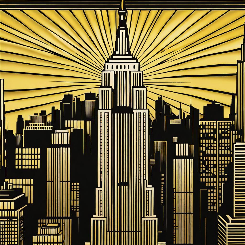 Empire State of Mind AI Generated Artwork NightCafe Creator