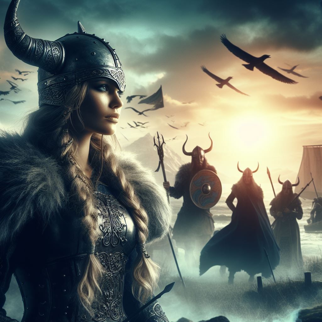 Viking warrior queen