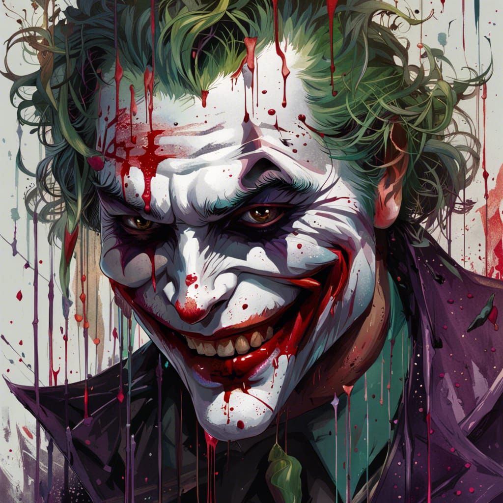 The Joker - AI Generated Artwork - NightCafe Creator