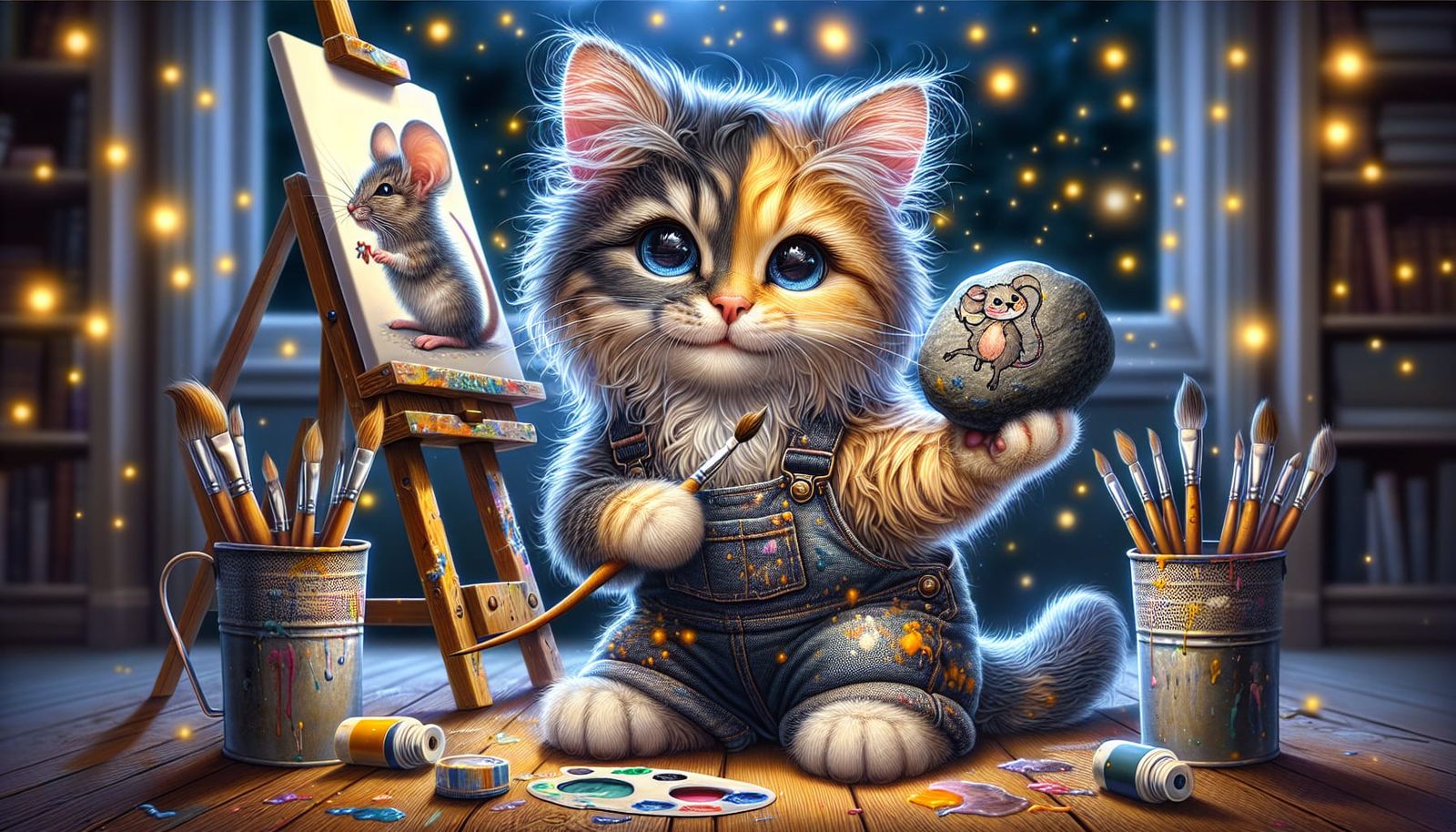 Painted rocks rock!  by @MisotisaMayfair 