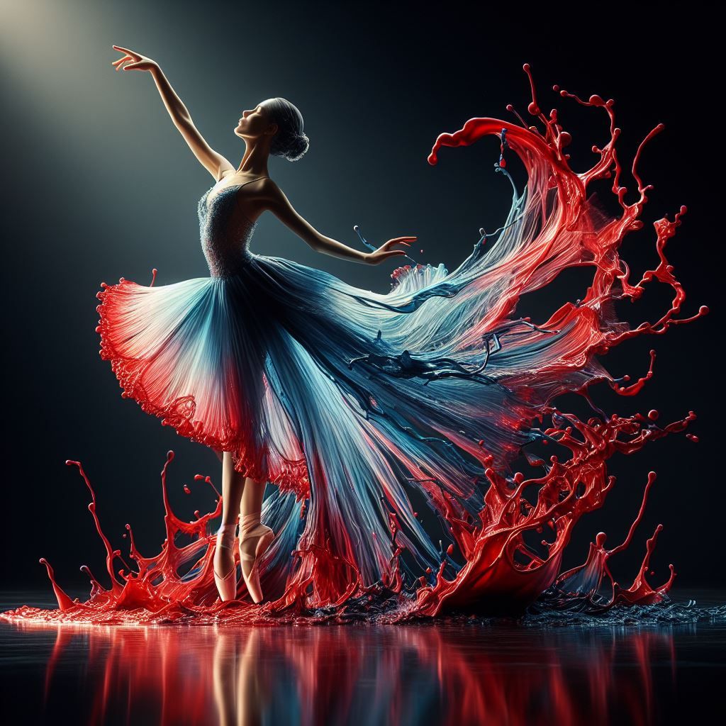Splashing Ballerina