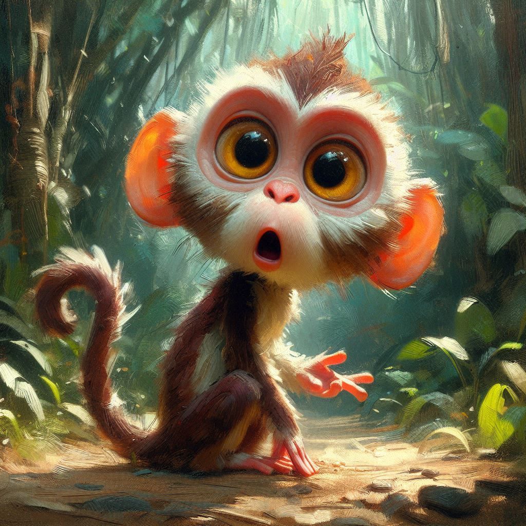 Curious monkey 1