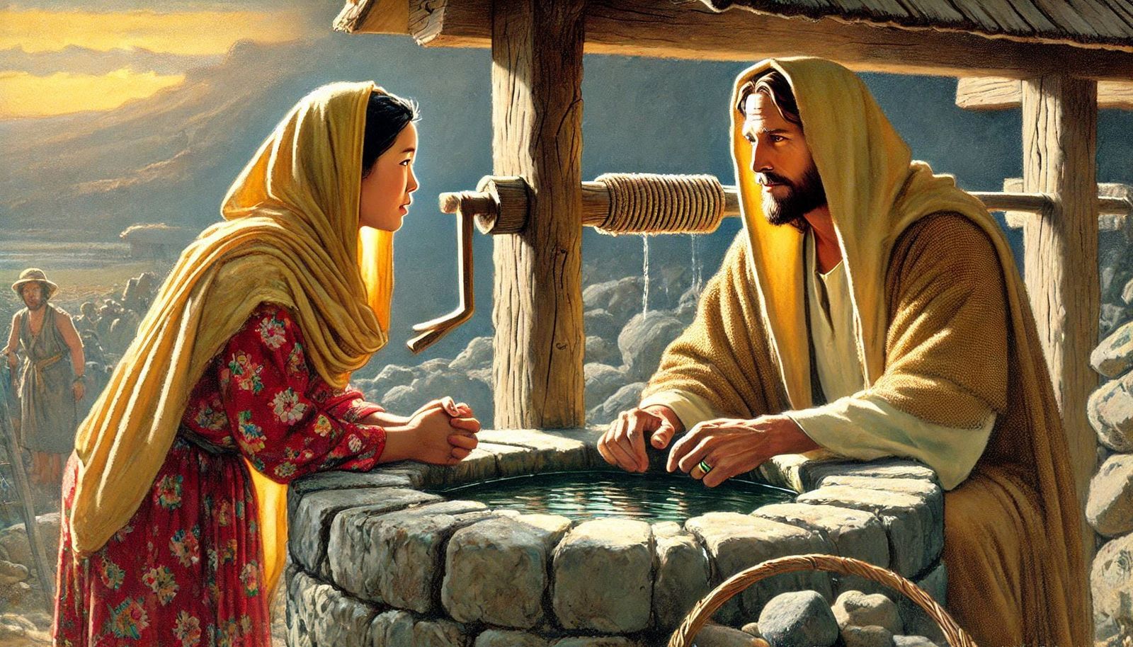 "Pray, sir, what do you mean by 'Living Water'?" 💧 03