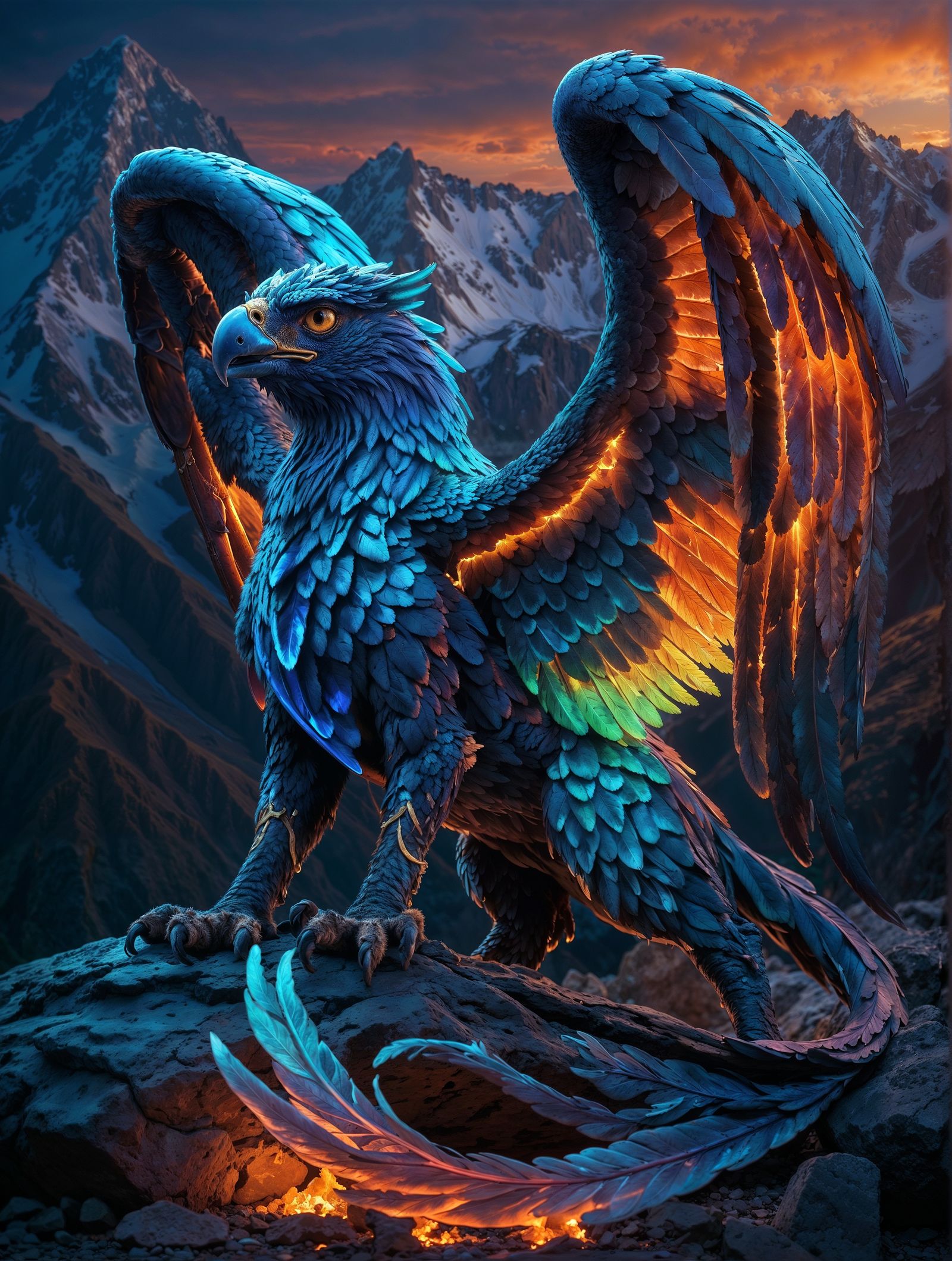 Bioluminescent Griffin