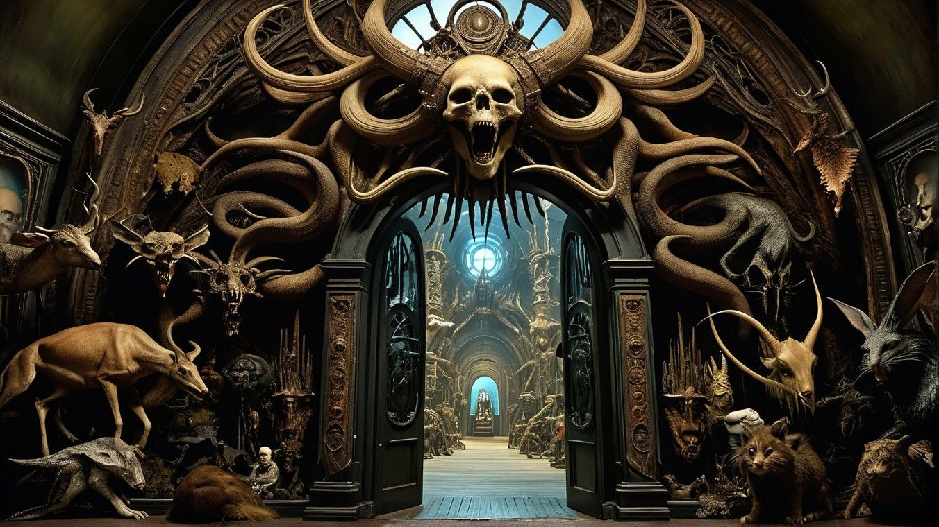 GATEWAY TO THE CRYPTID TAXIDERMY MUSEUM